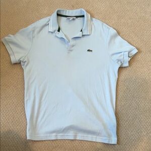 Lacoste Sky Blue Men's Polo Shirt Size L worn once!